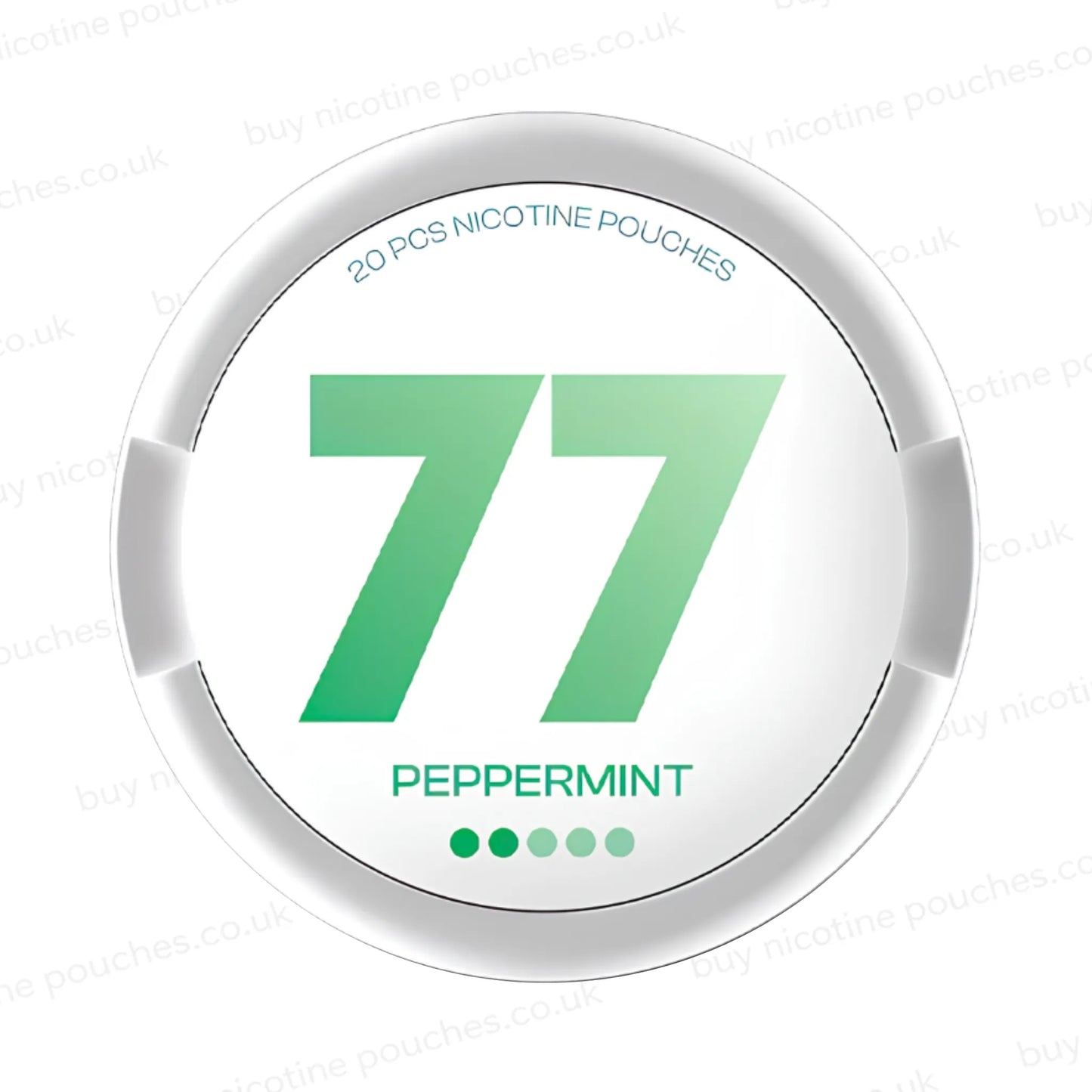 77 Peppermint Nicotine Pouches