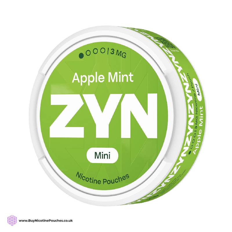 Apple Mint Mini Nicotine Pouches by ZYN