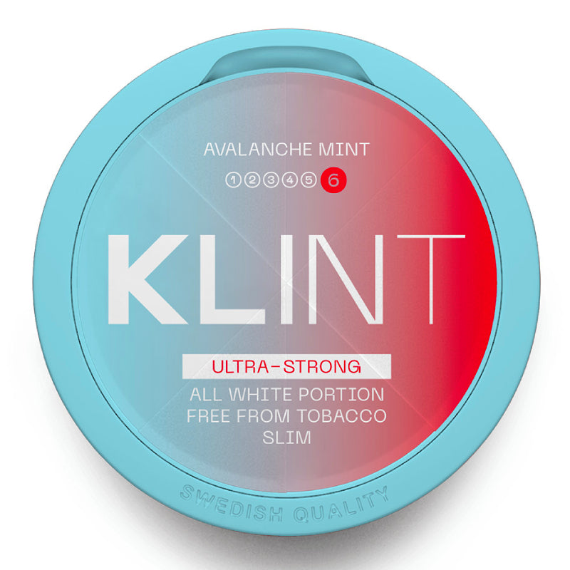 Avalanche Mint Nicotine Pouches by Klint 25MG