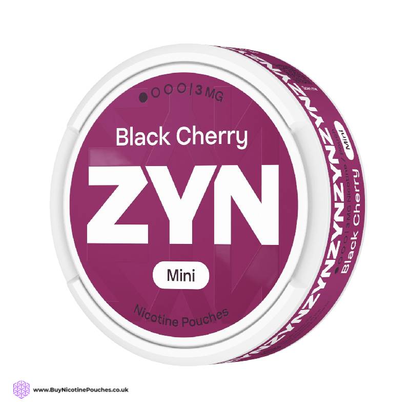Black Cherry Mini Nicotine Pouches by ZYN 3