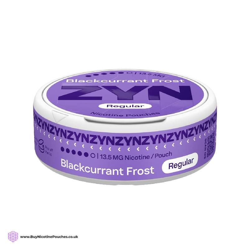 Blackcurrant Frost Nicotine Pouches by ZYN 2