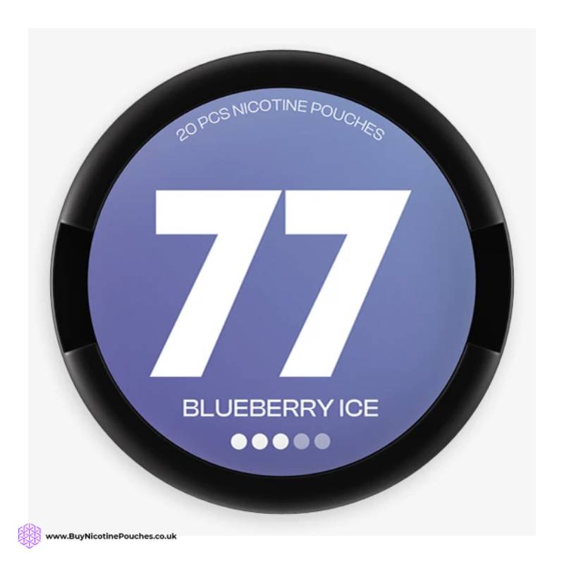 77 Blueberry Ice Nicotine Pouches