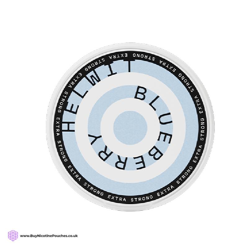 Blueberry Nicotine Pouches by Helwit Extra Strong