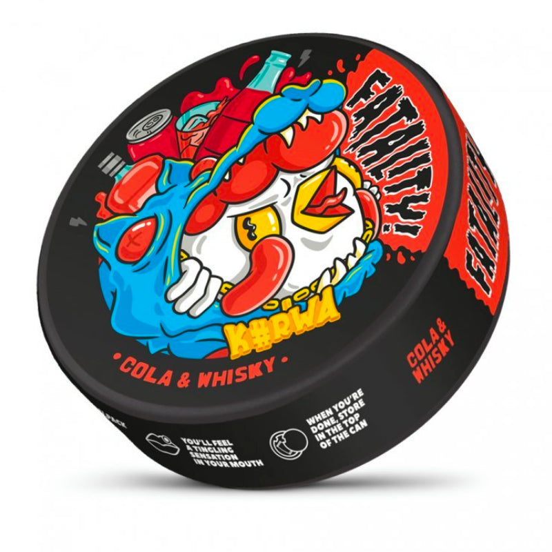 Cola & Whisky Fatality Nicotine Pouches by KURWA 36MG