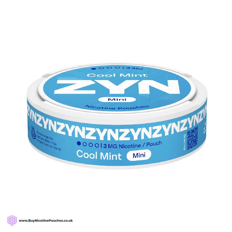 Cool Mint Mini Nicotine Pouches by ZYN 2