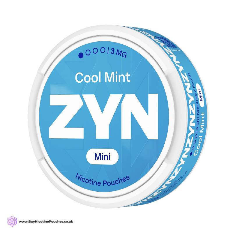 Cool Mint Mini Nicotine Pouches by ZYN 3