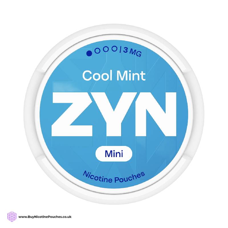 Cool Mint Mini Nicotine Pouches by ZYN
