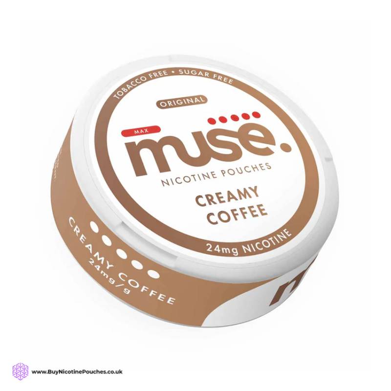 Creamy Coffee Nicotine Pouches by Muse