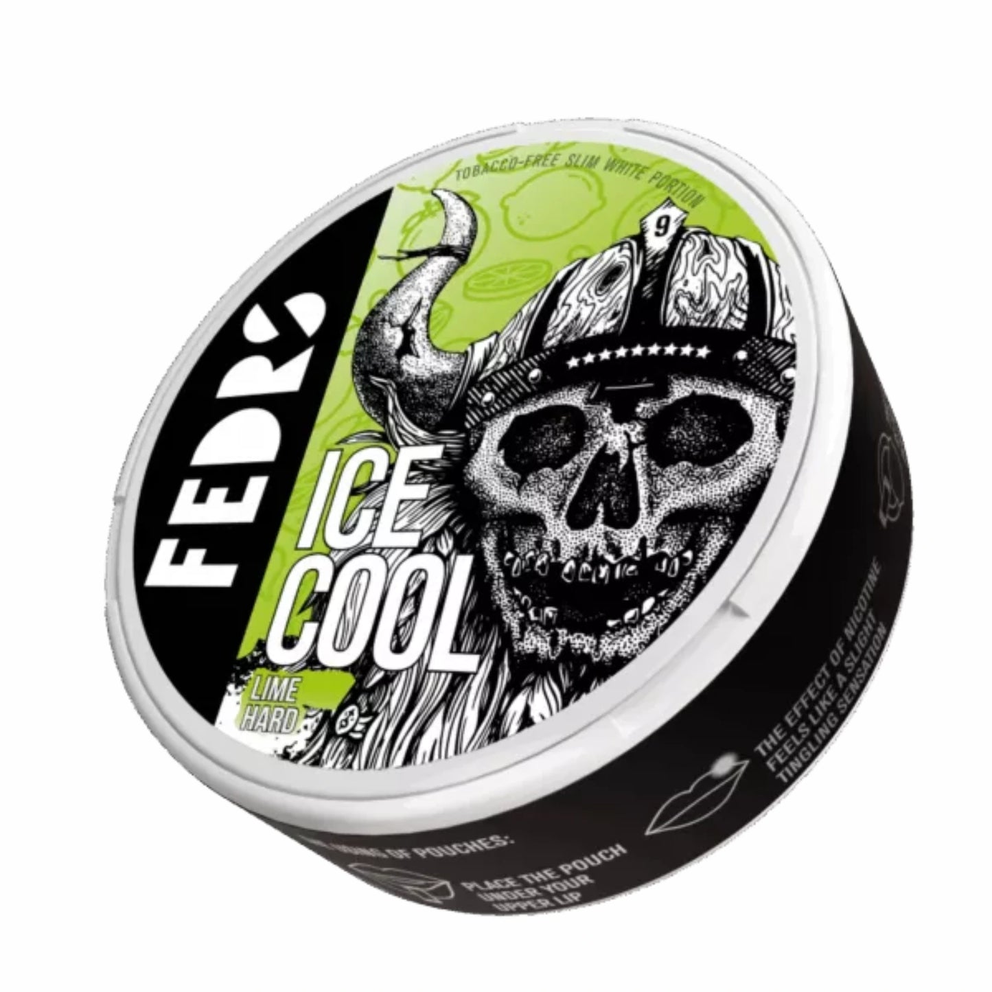 FEDRS Ice Cool Lime Hard Nicotine Pouches