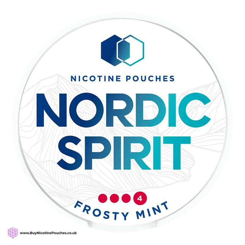 Frosty Mint 4dots Nicotine Pouches by Nordic Spirit