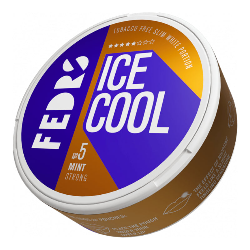 Ice Cool mint Nicotine Pouches by FEDRS 30MG