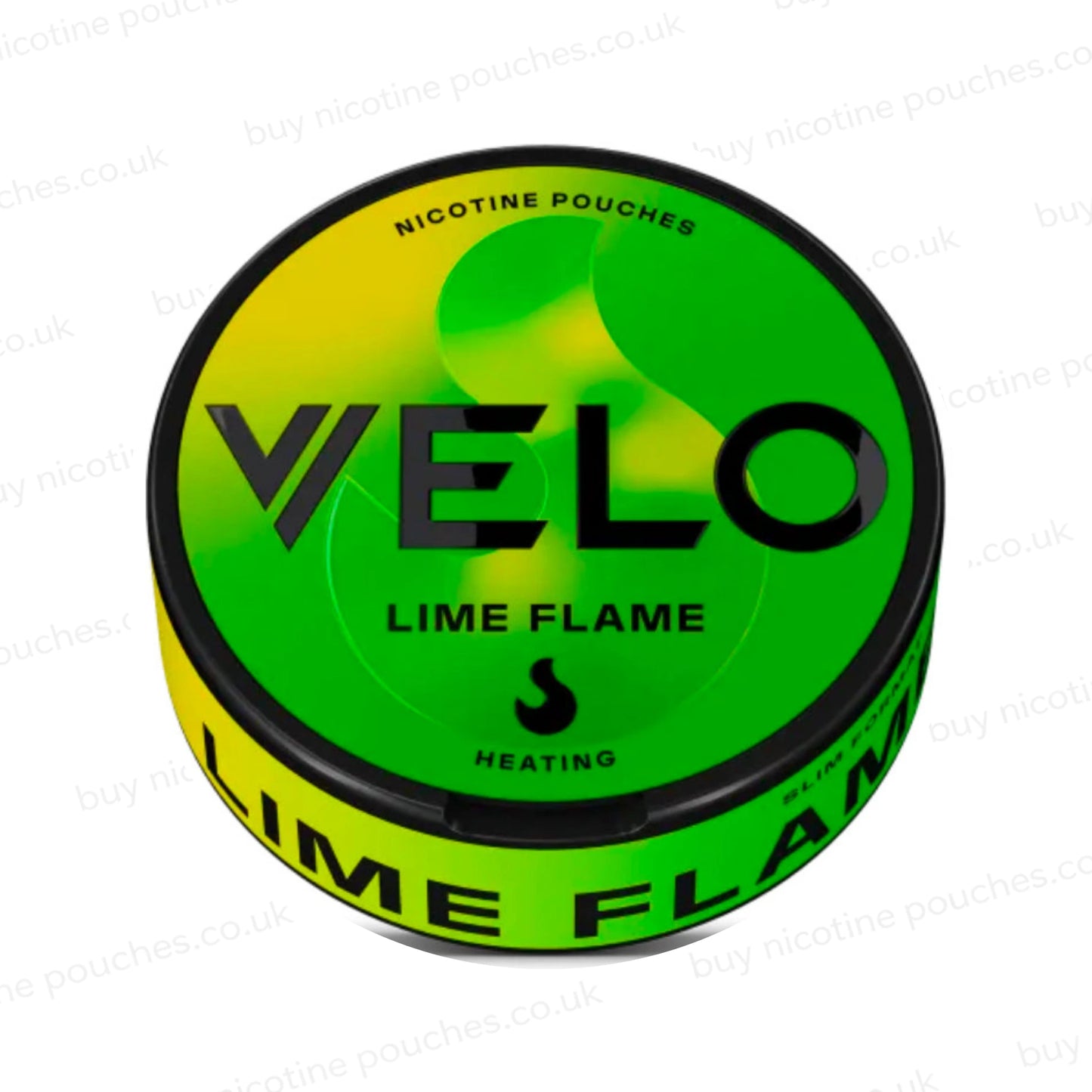 Lime Flame Nicotine Pouches by Velo