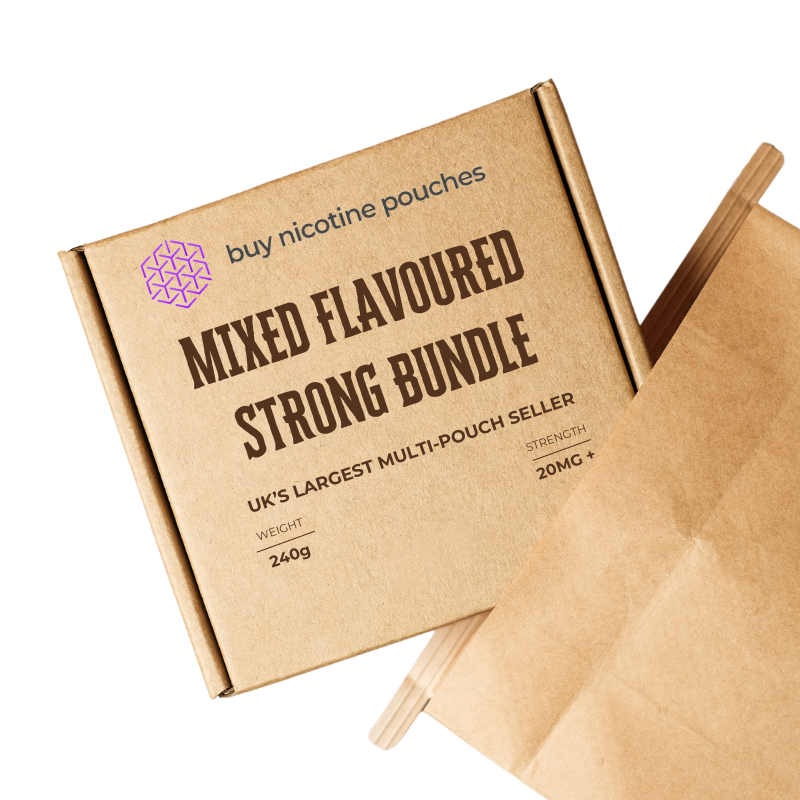 Mixed Flavoured Strong Nicotine Pouches Bundle