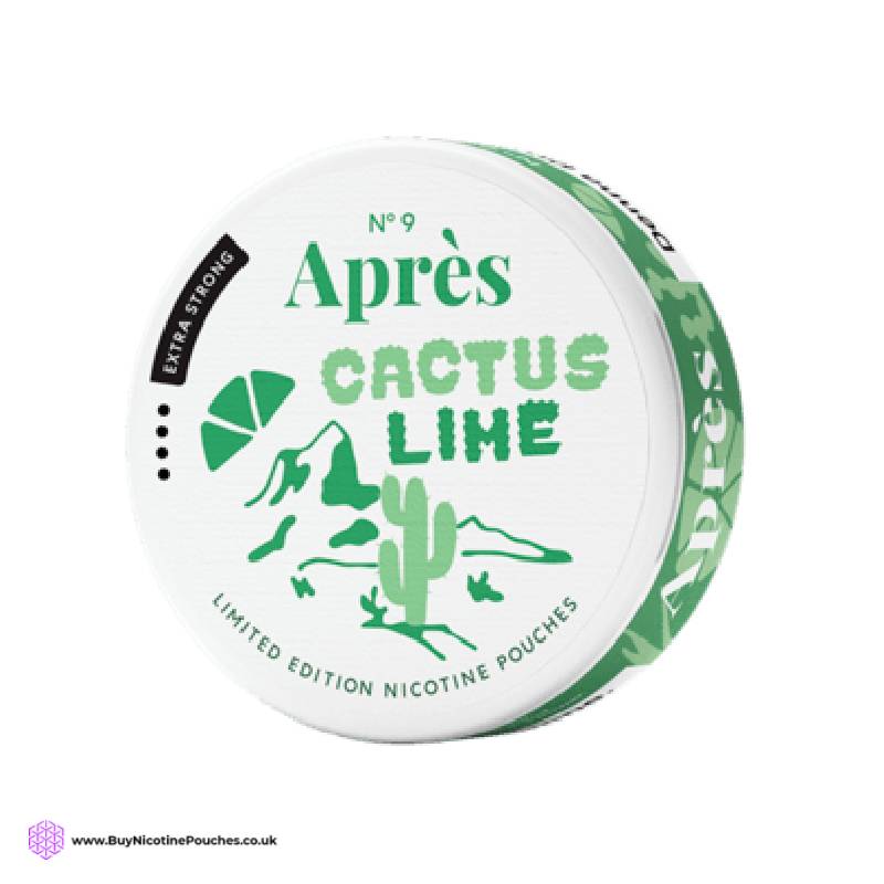 Nicotine Cactus Lime Nicotine Pouches by Apres 4Dots