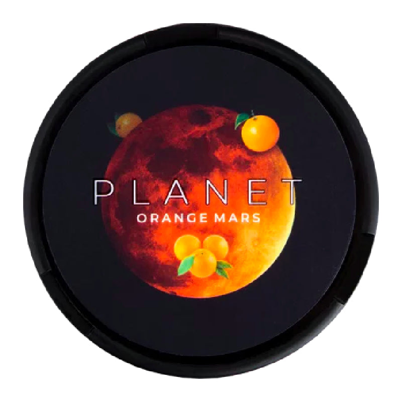 Orange Mars Nicotine Pouches by Planet 16MG