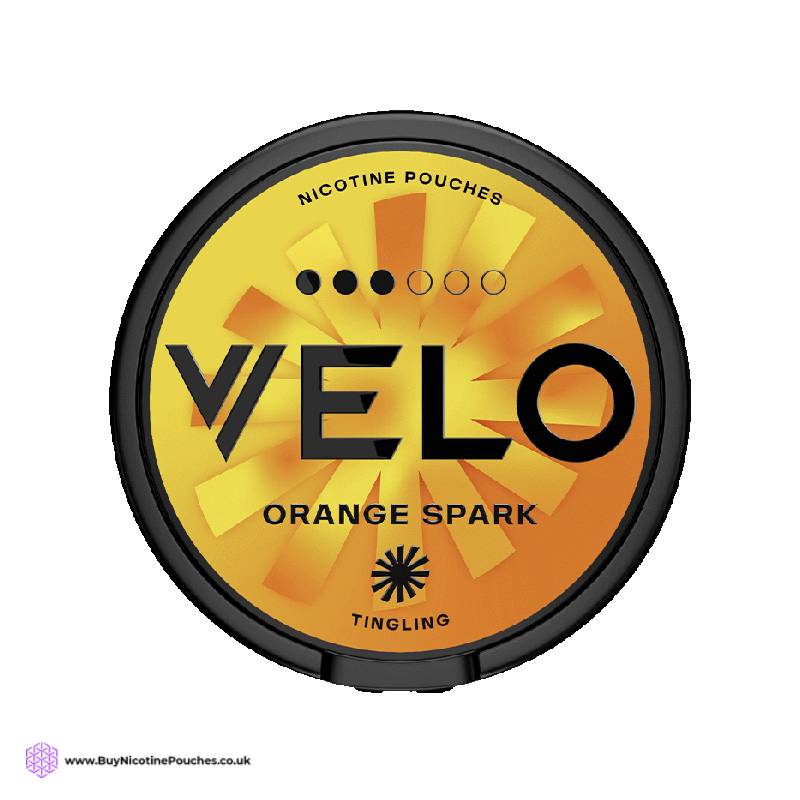 Orange Spark Nicotine Pouches by Velo