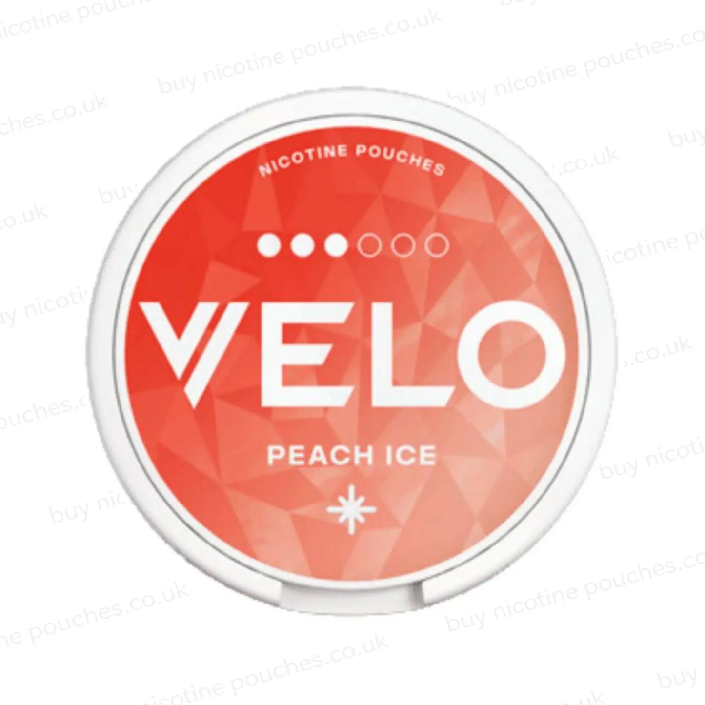 Peach Ice Nicotine Pouches by Velo