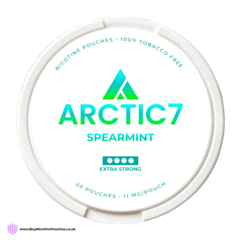 Spearmint Nicotine Pouches By Arctic7 11MG