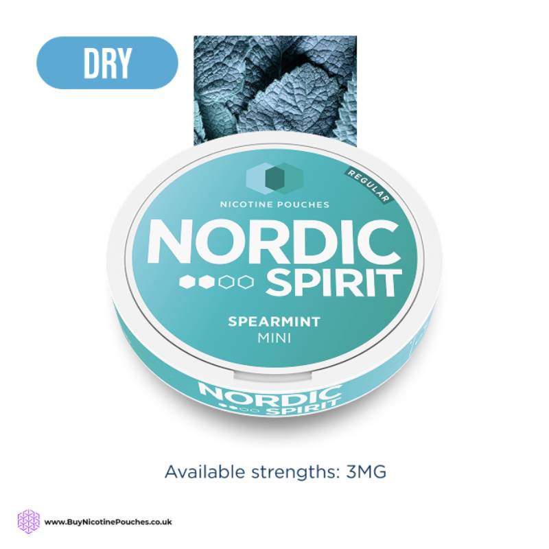 Spearmint Nicotine Pouches by Nordic Spirit mini