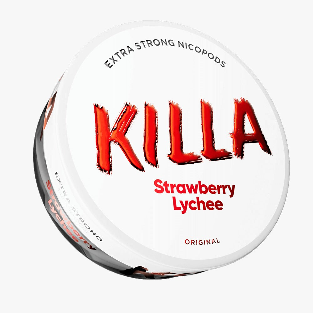 Strawberry Lychee Nicotine Pouches by Killa