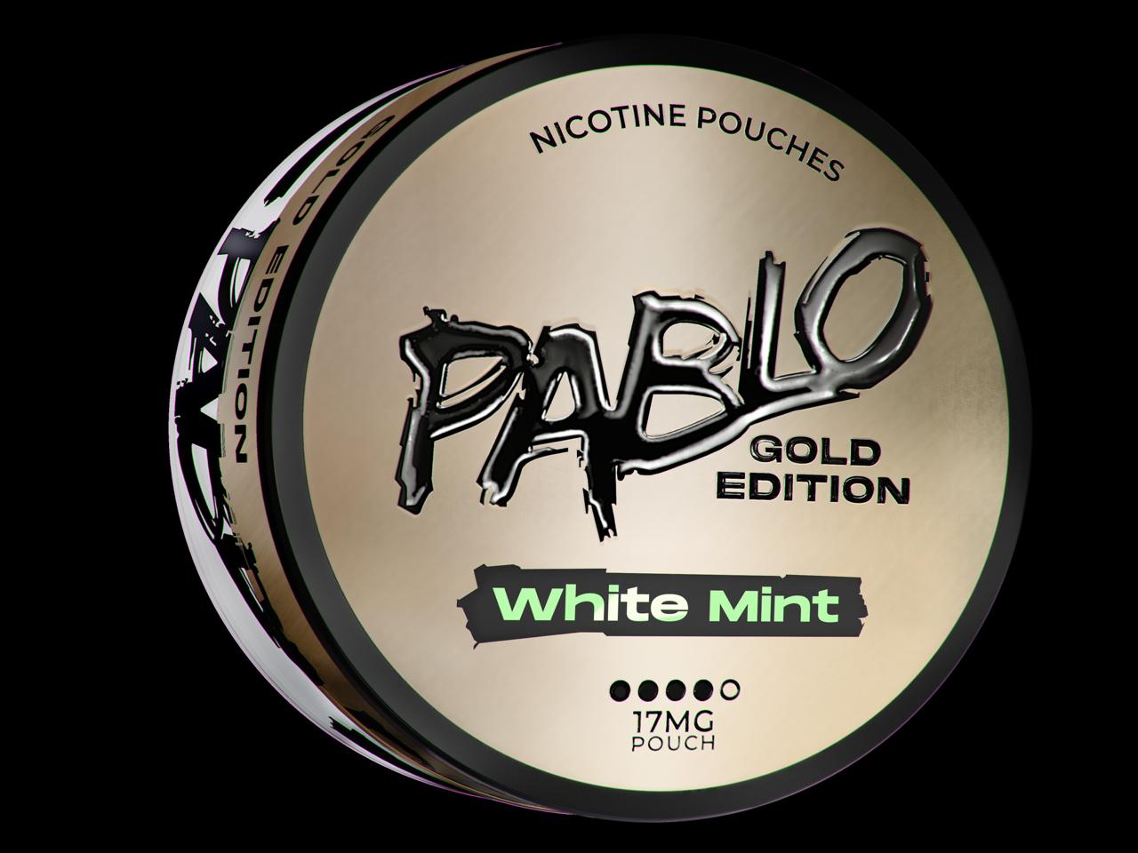 Pablo Gold Edition White Mint Nicotine Pouches