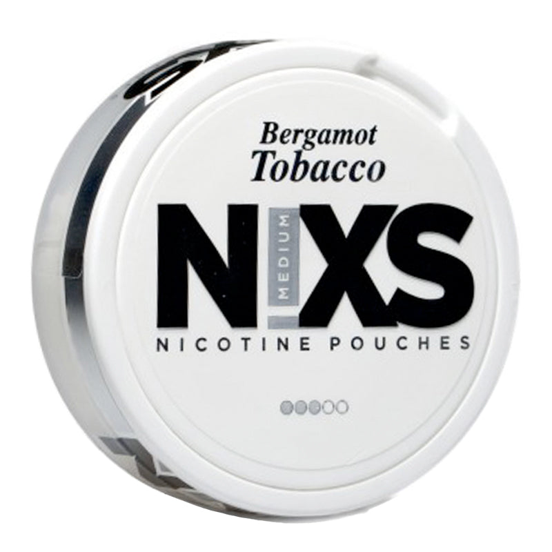 Bergamot Tobacco Nicotine Pouches by N!XS 8MG