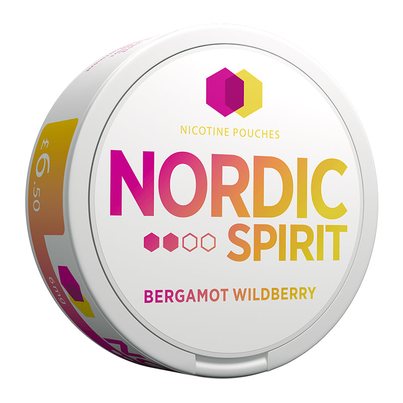 Bergamot and Wildberry Nicotine Pouches by Nordic Spirit 6MG