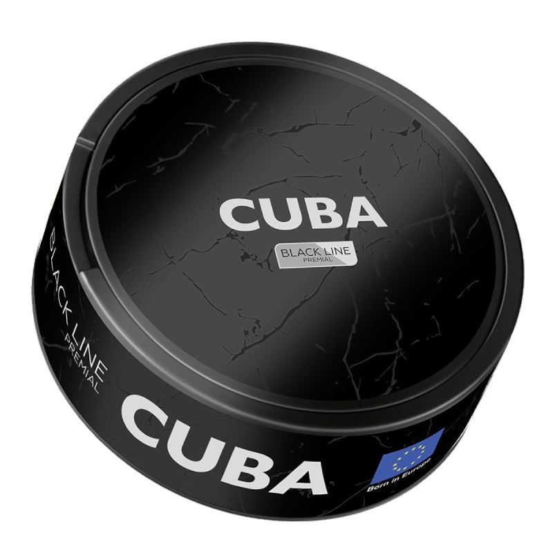 Black Nicotine Pouches by Cuba 43MG