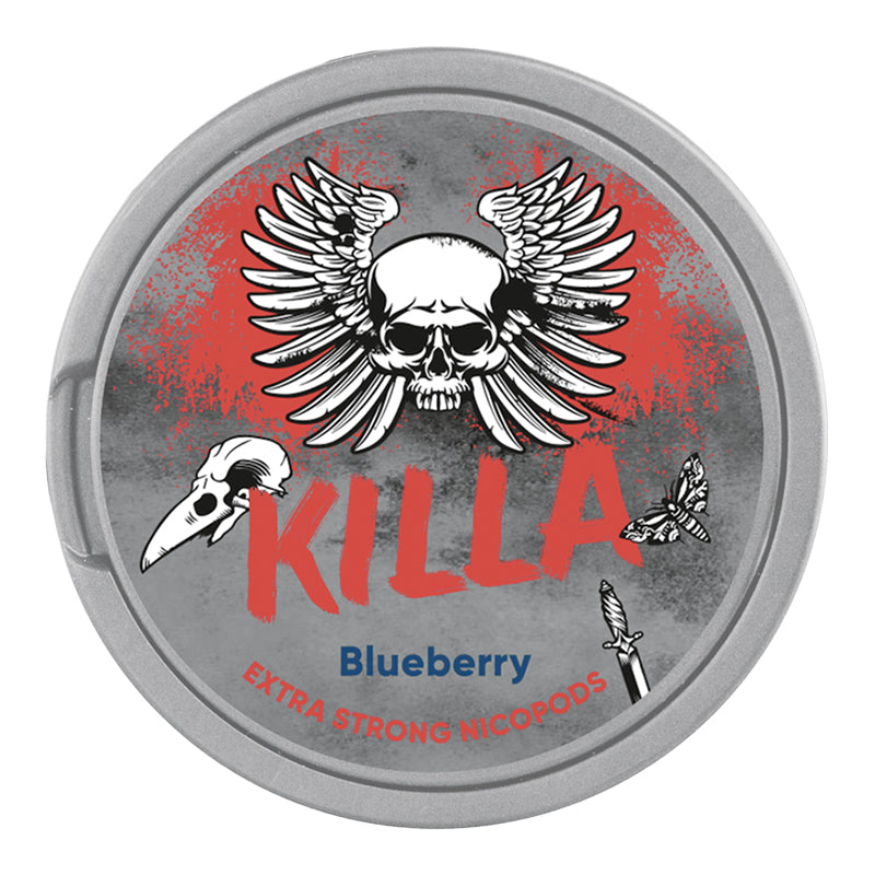 Blueberry Nicotine Pouches by Killa 12.8MG