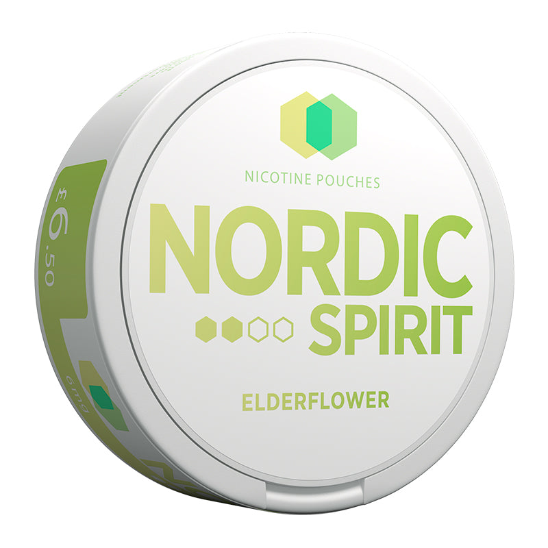 Elderflower Nicotine Pouches by Nordic Spirit 6MG