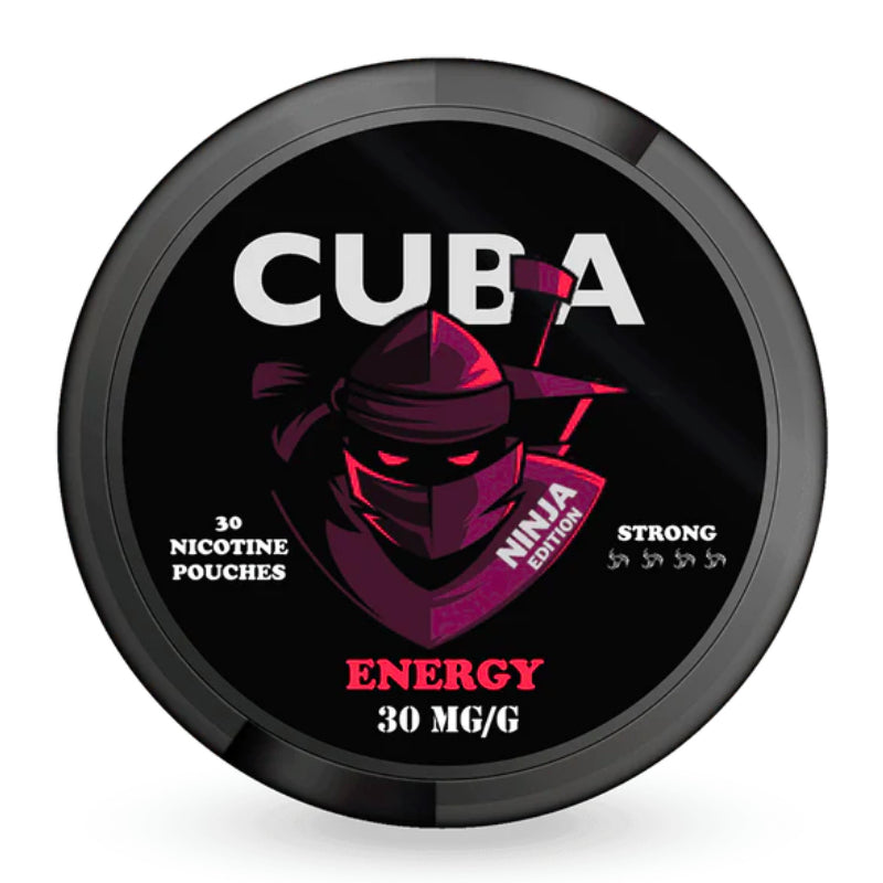 Energy Nicotine Pouches by Cuba 30mg