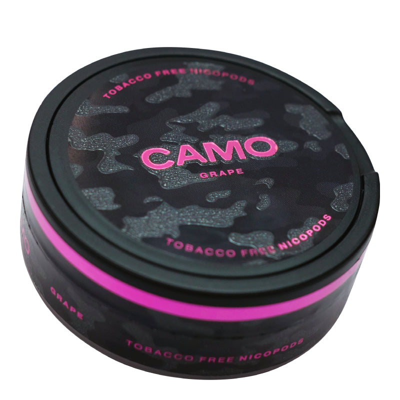 Grape Nicotine Pouches by CAMO SNUS 25mg
