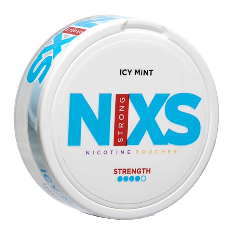 Icy Mint Nicotine Pouches by N!XS 8MG