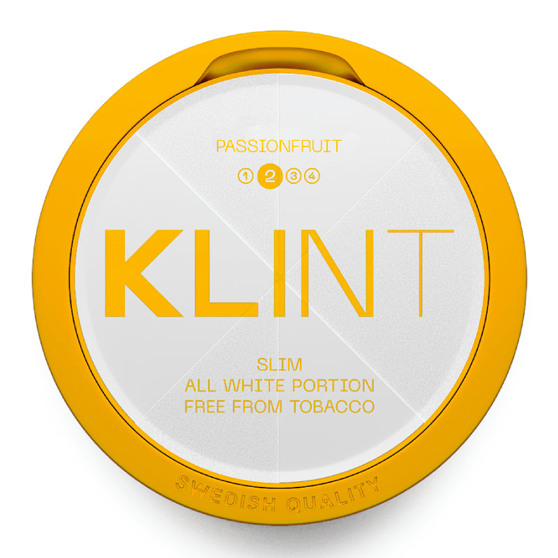 Passionfruit Nicotine Pouches by Klint 6MG