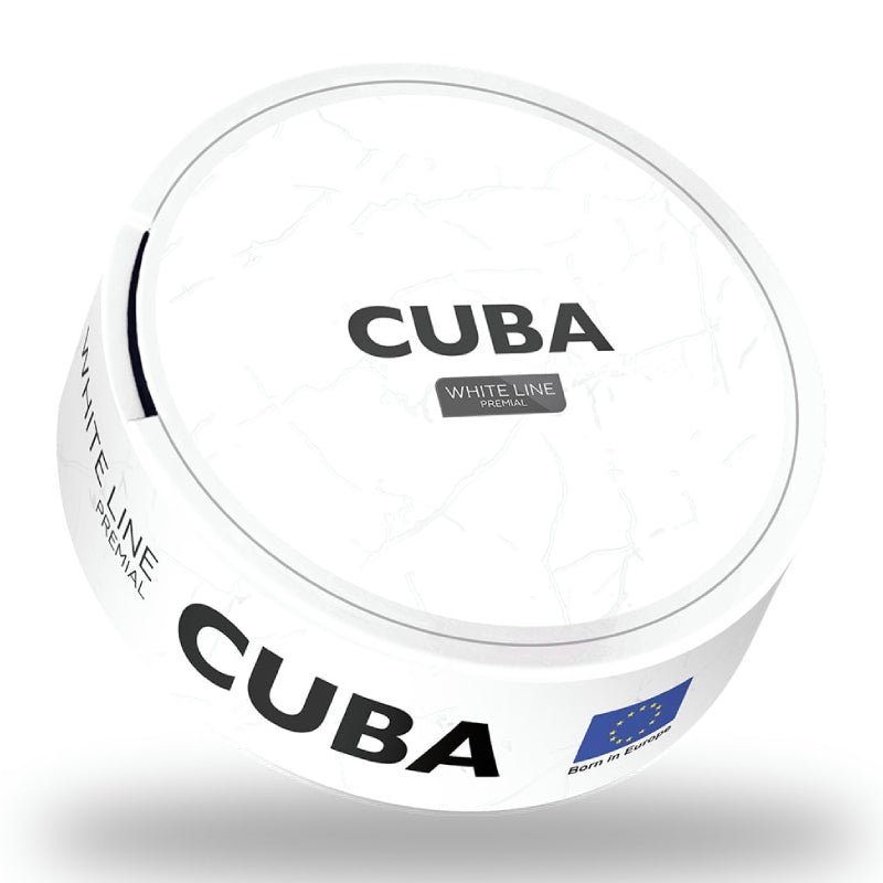 White Nicotine Pouches by Cuba 20MG