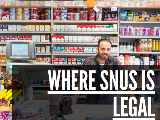 Where snus is legal