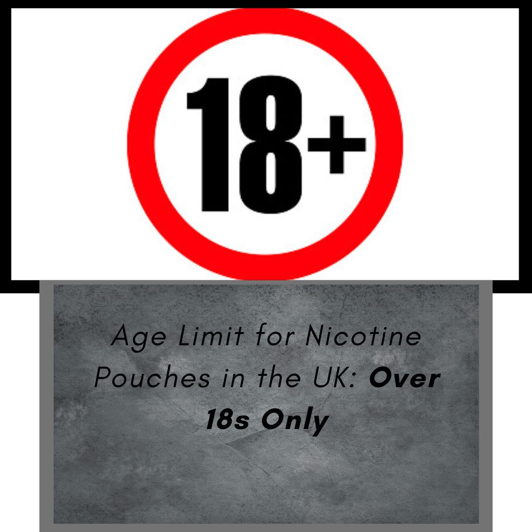 Age Limit for Nicotine Pouches in the UK: Over 18s Only