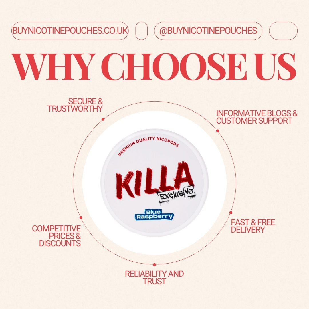 The advantages of shopping at buynicotinepouches.co.uk