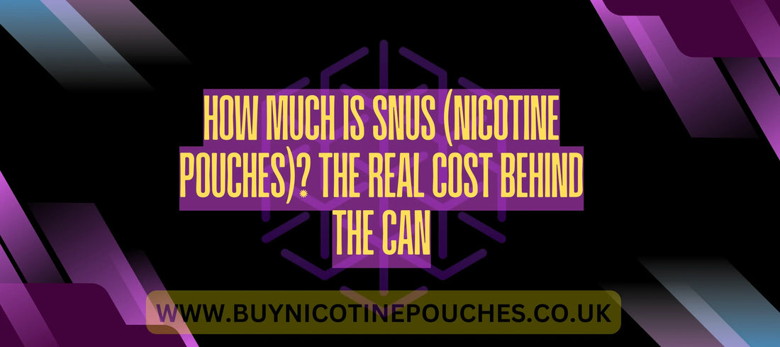 How Much Is Snus (Nicotine Pouches)? The Real Cost Behind the Can