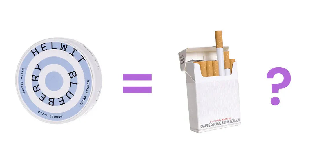 How many cigarettes is one nicotine pouch?