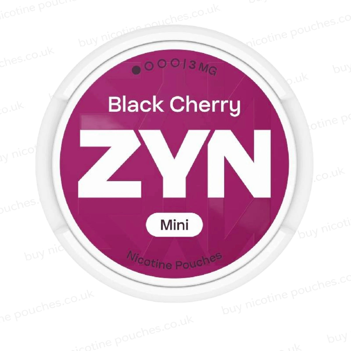 Black Cherry Mini Nicotine Pouches by ZYN