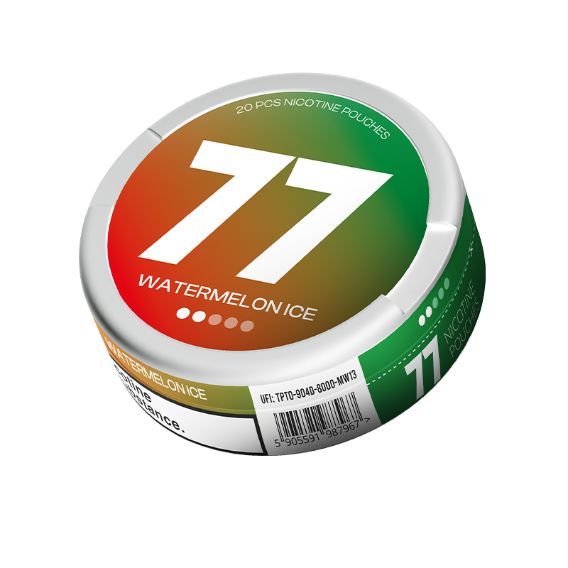 77 Watermelon Ice Light Nicotine Pouches