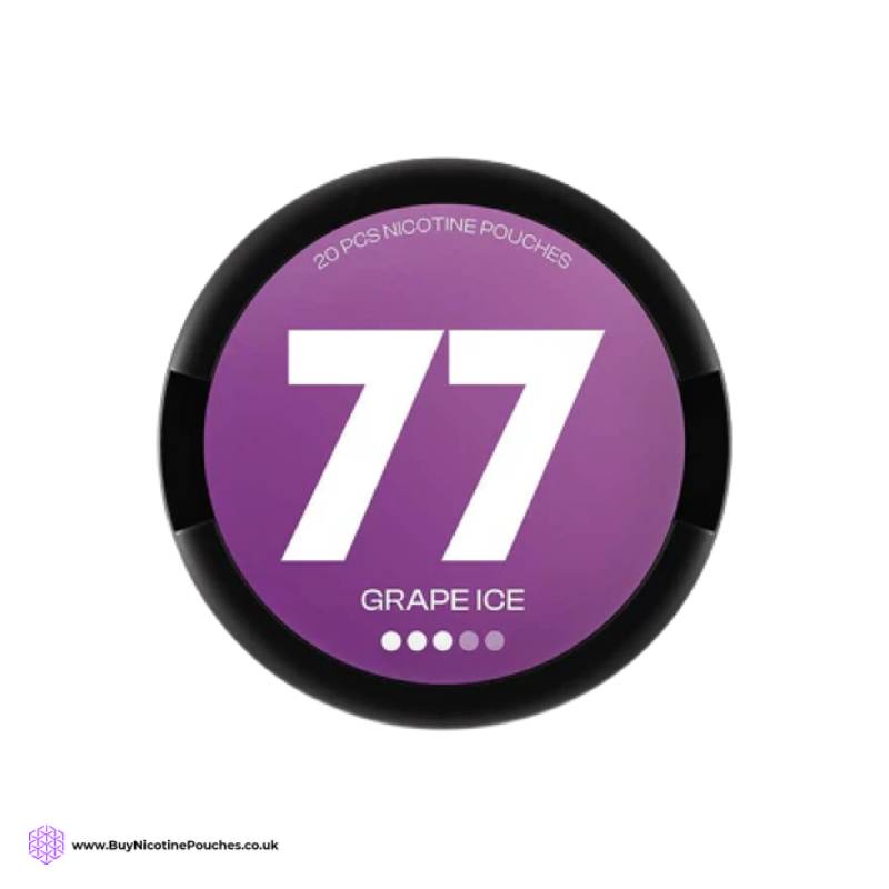 77 Grape Ice Nicotine Pouches
