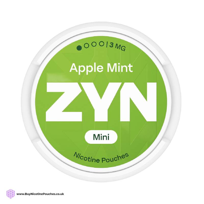 Apple Mint Mini Nicotine Pouches by ZYN