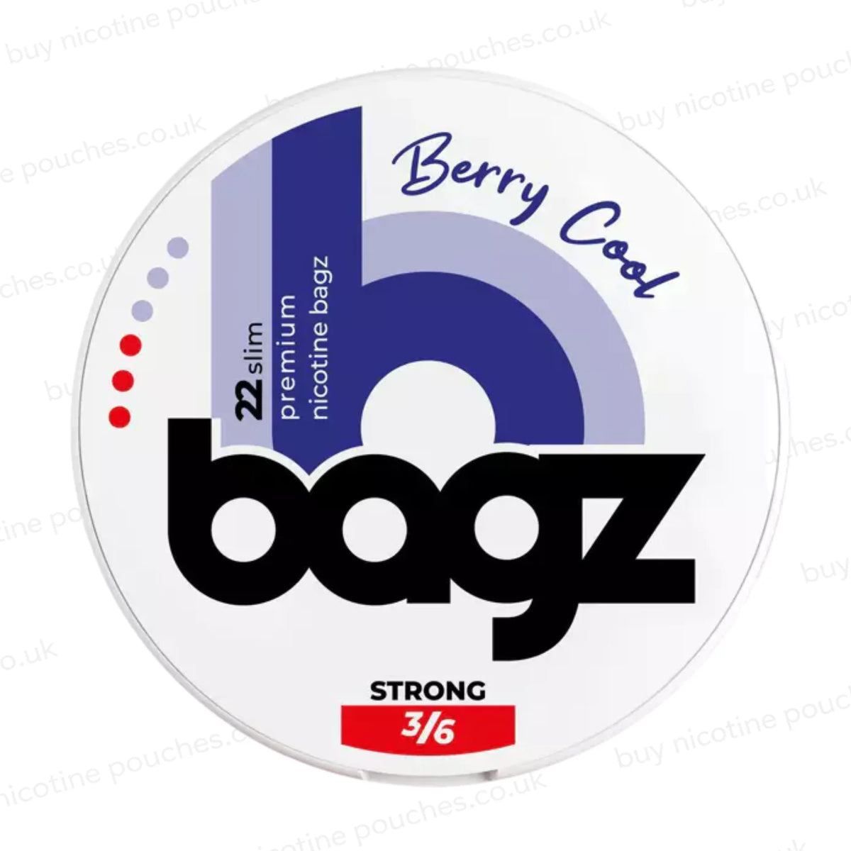 Bagz Berry Cool Nicotine Pouches
