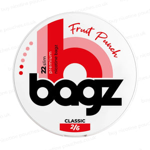 Bagz Fruit Punch Nicotine Pouches