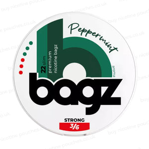 Bagz Peppermint Nicotine Pouches