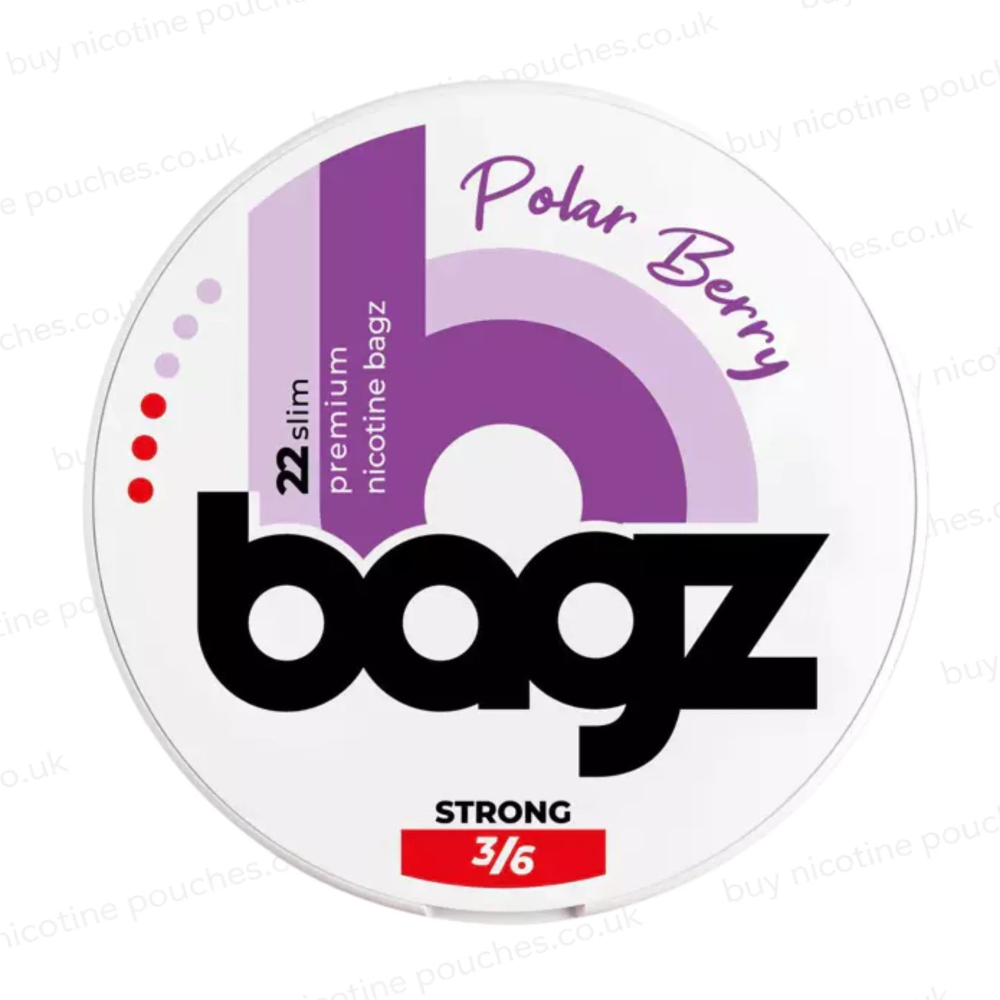 Bagz Polar Berry Nicotine Pouches