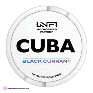Black Currant Nicotine Pouches by Cuba 24MG