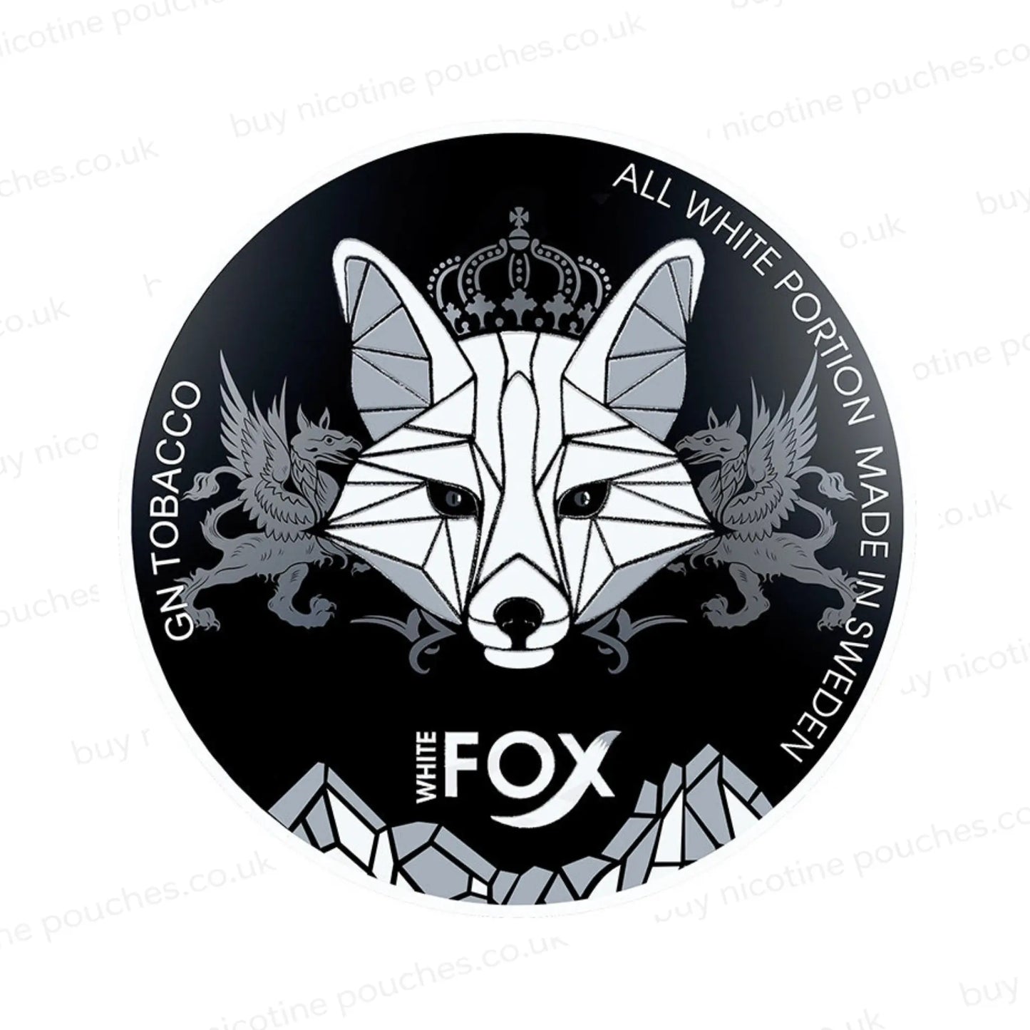 Black Edition Nicotine Pouches by White Fox